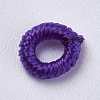 Polyester Cord Beads WOVE-K001-B15-1