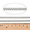 316L Surgical Stainless Steel Curb Chains CHS-H115-01D-P-3