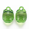 Autumn Theme Transparent Acrylic Pendants TACR-T024-04B-925-2