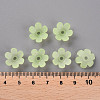 Frosted Acrylic Bead Caps MACR-S371-07A-728-4