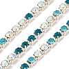 Rhinestone and Iron Cup Chain CH-A007-01G-1