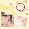 1000Pcs 3 Styles Glass Rondelle Beads GLAA-CJC0009-09B-7