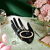Resin Hand Ring Jewelry Displays RDIS-WH0006-19-5