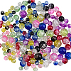 1920Pcs 3 Style Spray Painted Crackle Glass Beads CCG-CJ0001-04-4