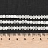 Frosted Crackle Glass Beads Strands GLAA-U001-4mm-M07-4