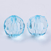 Transparent Acrylic Beads TACR-Q257-10mm-V38-2