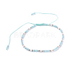 Adjustable Nylon Thread Braided Beads Bracelets BJEW-JB04377-2