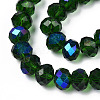 Electroplate Glass Beads Strands EGLA-A034-T1mm-L27-2