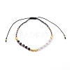 Adjustable Nylon Cord Braided Bead Bracelets BJEW-JB06024-03-1