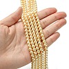 Dyed Glass Pearl Round Bead Strands X-HY-A002-6mm-RB072-4