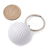 ABS Plastic Sports Ball Theme Pendants Keychains KEYC-JKC00659-03-3