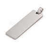 Tarnish Resistant 304 Stainless Steel Pendants STAS-D142-01C-P-1