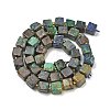 Natural Azurite Beads Strands G-G053-B20-01-3