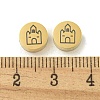 Halloween 304 Stainless Steel Beads STAS-U017-01G-C-3