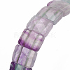 Natural Fluorite Gemstone Stretch Bracelets BJEW-F406-B06-5
