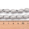 Electroplate Glass Beads Strands EGLA-T025-03H-4