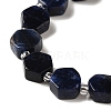 Natural Sodalite Beads Strands G-P534-A11-02-4