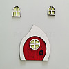Miniature Luminous Wooden Door & Window MIMO-PW0001-173B-1