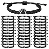 6Pcs Waxed Polyester Cord Bracelets BJEW-WA00003-1