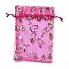 Organza Drawstring Jewelry Pouches OP-I001-B08-1