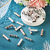 30Pcs 3 Colors Rack Plating Aluminum Beads ALUM-TA0001-04-5