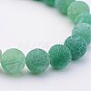 Natural Weathered Agate(Dyed) Stretch Beads Bracelets BJEW-JB02513-03-2