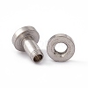 Non-Tarnish 304 Stainless Steel Ear Plugs Gauges EJEW-G317-01E-P-3