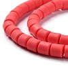 Handmade Polymer Clay Bead Strands X-CLAY-ZX006-01-21-2