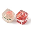 Clear Resin Artificial Ice Cubes with Embedded Flower or Fruit RE-CBAE54B-01-2