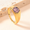 304 Stainless Steel with Cubic Zirconia Finger Rings FS-WG76F9A-21-1