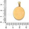 304 Stainless Steel Micro Pave Clear Cubic Zirconia Pendants CU-CBAF0F8-05D-G-3