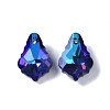 AB Color Plated Electroplate Glass Pendants EGLA-O003-06C-11-2