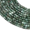 Natural Emerald Beads Strands G-B175-C04-2x2mm-4