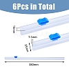 Plastic Reusable Cling Film Slide Cutter AJEW-WH0314-257B-2