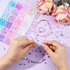DIY Round Acrylic Beads Jewelry Making Finding Kits DIY-YW0011-64-5