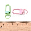 Spray Painted Alloy Swivel Clasps X-PALLOY-H131-11-4