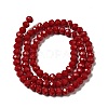 Imitation Jade Glass Bead Strands GLAA-F001-6x4mm-29-2