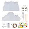 DIY Silicone Hangtag Molds Kits DIY-TA0008-41-9