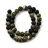 Natural Chinese Southern Jade Beads Strands G-F591-08B-4