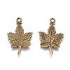 Tibetan Style Alloy Pendants PALLOY-TAC0010-19AB-1