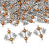 Alloy Enamel Chandelier Component Links ENAM-EA9734Y-6-2