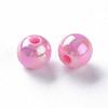 Opaque Acrylic Beads X-MACR-S370-D8mm-A02-2