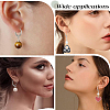 3 Style 304 Stainless Steel Leverback Earring Findings STAS-SC0007-58P-5