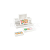 Foldable Paper Drawer Boxes with Clear Plastic Cover CON-WH0095-68A-03-8