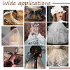  20 Yards 2 Colors Polyester Hard Horsehair Braid Boning Wedding Dress Accessories SRIB-NB0001-16-6