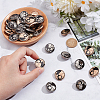 40 Styles 4 Styles Alloy Enamel Buttons FIND-NB0005-79B-3