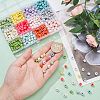 600Pcs 12 Colors Opaque Acrylic Beads OACR-SC0001-50-3