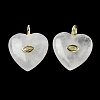 Natural Quartz Crystal Pendants G-P585-03G-08-2