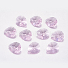Faceted Glass Rhinestone Pendants RGLA-F053-E-223-1