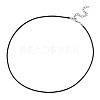 Braided Waxed Cotton Cord Necklace Making MAK-YWC0001-01P-M2-4
